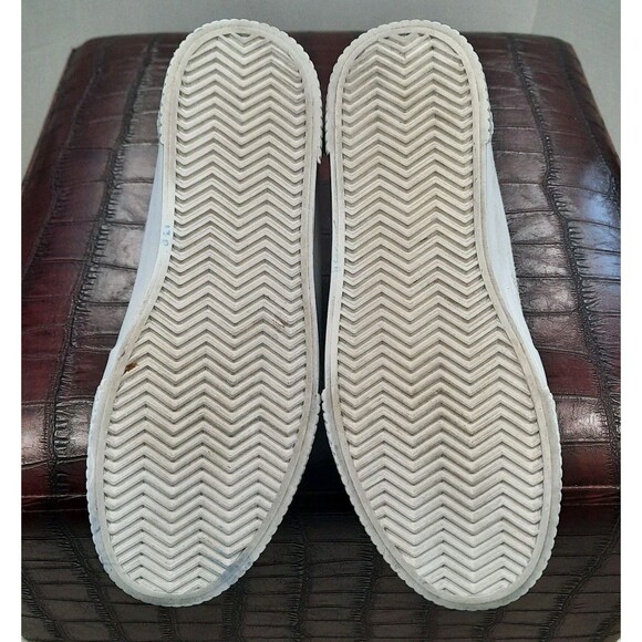 ASOS DESIGN White Duet Flatform Lace-up Leather Chunky SneakersWOMEN Size 6/US - Picture 9 of 10